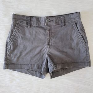 A. New Day Stretch Gray Chino Shorts